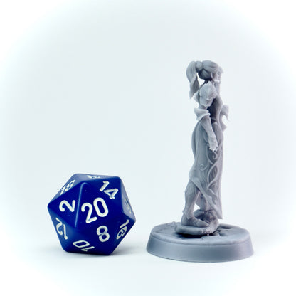 Lady warrior miniature